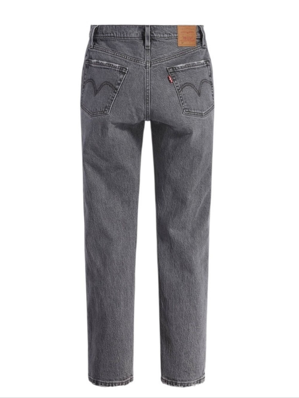 Levi's 501 Original Fit Straight Leg Jeans Grey Wash Button Fly